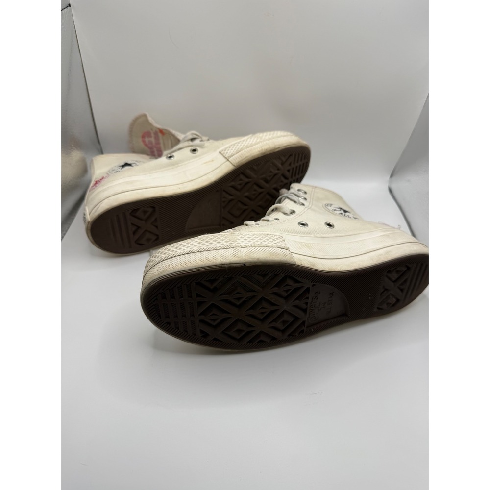 Converse Chuck Taylor All Star‎ Lift Platform High Top Floral Cream A02198C 7W - Picture 7 of 7